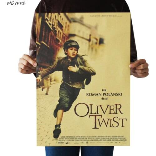 Movie Oliver Twist Kraft Paper Poster Home Wall Room Decoration Painting 50.5x35cm