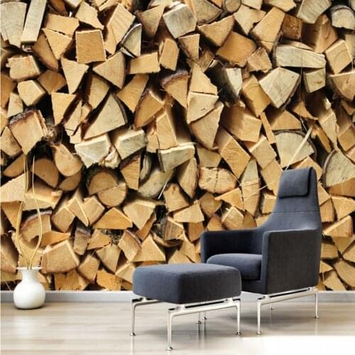 Photo wallpaper custom Retro Wood Creative Mural Background Wall custom decoration mural living room wallpaper