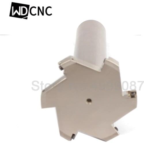 JIK Cutting Straight-Tooth with inserts CCMT060204 20-60mm T-Slot Milling Cutters 42CRMO Steel Side Milling Cutter Grooving