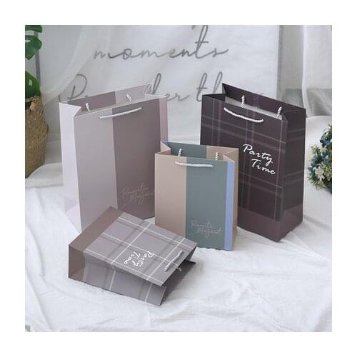 Creative striped gift packaging bag Birthday gift bag Party Decorations Kids Baby Shower Packing Bag 10pcs/lot free shipping