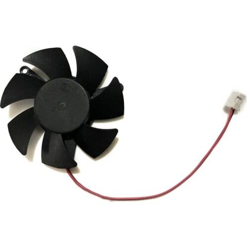 GT1030 GPU VGA cooler Diameter 45mm 0.1A 2pin graphics Card cooling Fan For MSI GeForce GT 1030 2G LP OCV1 card Cooling