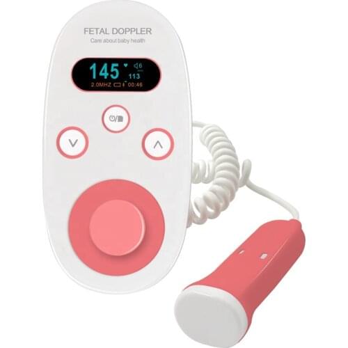 Medical product Hot Sale Fetal Monitor / Free OEM Baby heart Pocket Doppler with cheap price and CE ISO