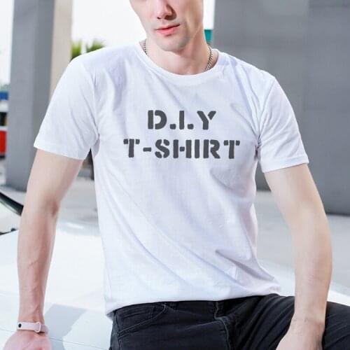 Summer New Fashion T Shirt Custom Print Your Like Funny Photo Men Short Sleeve Cotton Tshirt Female Women Tops Tee Shirt Thicken