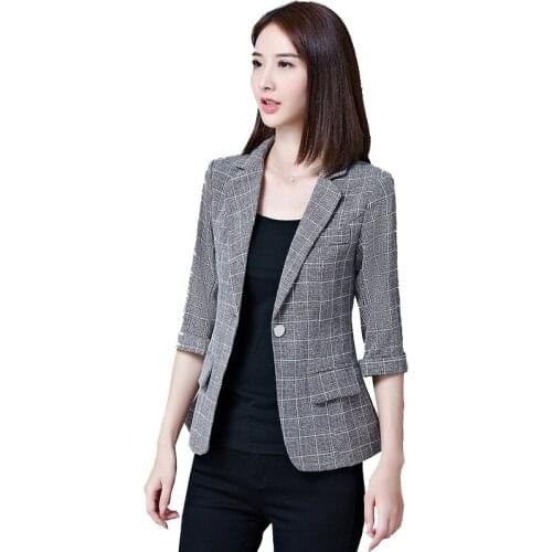 ODFVEBX Women's Linen Blazers