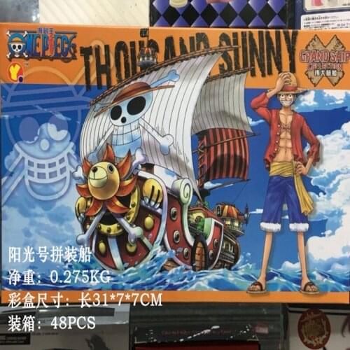One Piece Assembled Warship Naval Warship, Redhead Pirate Ship, Whitebeard Pirate Ship, Karp Warship, Luffy Ship, Submarine