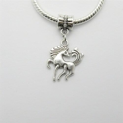 Wholesale lots 25pcs fit Pandora charms bracelet DIY pendant beads dangle Horse charm pendants for jewelry making