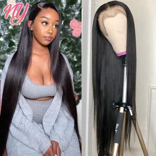 Remy Straight Human Hair Lace Frontal Wigs for Woman 13x4 Lace Front Wigs Cheap Human Hair 4x4 Lace Closure Wigs With Baby Hair