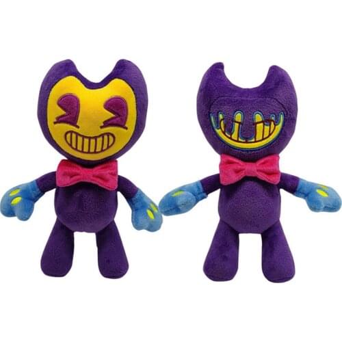 2pcs/Lot Bendy Plush Toys The Ink Machine Plush Dolls Soft Stuffed Halloween Thriller Game Peluche for Children Birthday Gifts