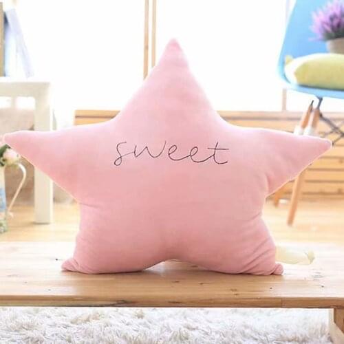 Home Furnishing Plush Toys Star Pillow Down Cotton Cushion Fashion Sofa Decoration Party Decoration Gift