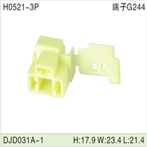 Free shipping 500pcs DJD031A-1 3Pin AMP Car Electrical Wire Connectors for VW,BMW,Audi,Toyota,NISSAN AND other