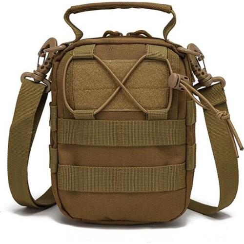 Tactical Military Shoulder Bag Nylon Sports Climbing Backpack Outdoor Hunting Shoulder Bag for Fishing Hiking Camping