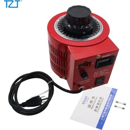 TZT APS-1001D 1KVA AC Power Variac Autotransformer Voltage Regulator Powerstat 0-300V Output