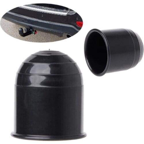Universal 50MM Tow Bar Ball Cover Cap Trailer Ball Cover Tow Bar Cap Hitch Trailer Towball Protect Car Accessories