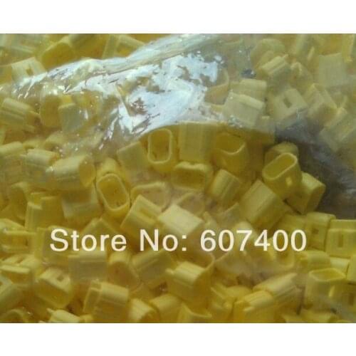174355-7 CONN CAP 2POS DBL LOCK YELLOW color housings connectors terminals 100% new and original parts