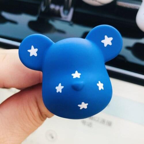 Resin Cartoon Bear Car Perfume Aromatherapy Auto Interior Decoration Air Conditioner Outlet Fragrance Perfume Clip Accessories