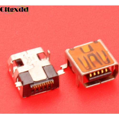 Cltgxdd 10 pin Mini charging USB jack socket port connector V3 port for mobile phone etc 10pin short type