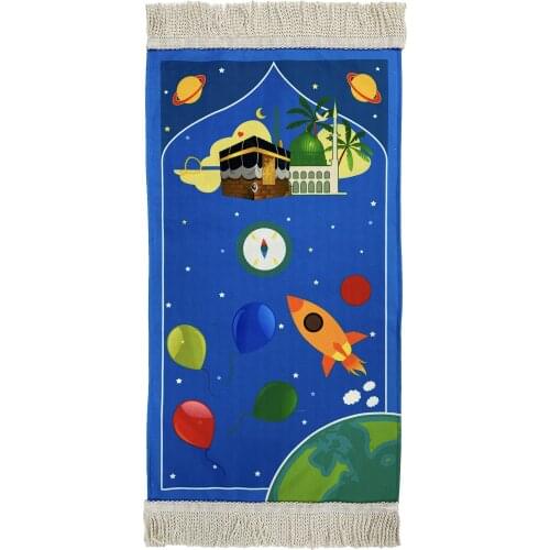 Star Trek Lined Blue Child Prayer rugs