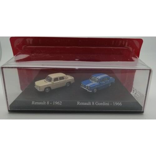 UH 1:87 Re nault 8 1962 Re nault 8 Gordini 1966 alloy toy car toys for children diecast model car Birthday gift