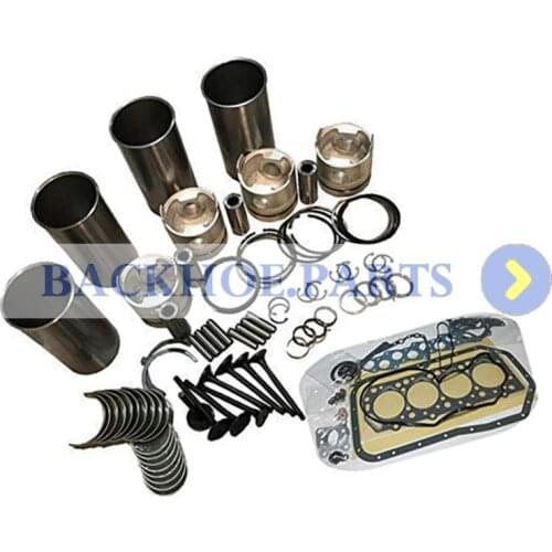 Overhaul Rebuild Kit for Mitsubishi 4D34 4D34T 3.9L Engine Fuso canter BE449 BE459 FE439