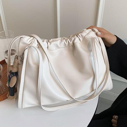 Fashion Women Pu Leather Handbags Designer Large Capacity Ladies Shoulder Messenger Bags High Quality Female Casual Tote Bags