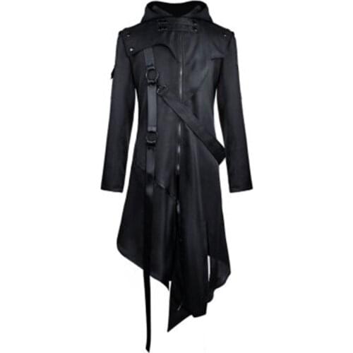 Mens New Style Autumn Winter Coat Warm Trench New Fashion Long Overcoat Casual Solid Outwear