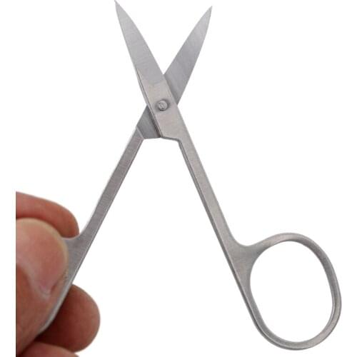 Stainless Steel Eyebrow Eyelash Scissor Hair Trimming Fake Eyelash Extension Tool Beauty Scissor Makeup Tool