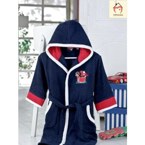 Towels-Bath Hand-Face-Lol Bathrobe %100 Cotton for Young