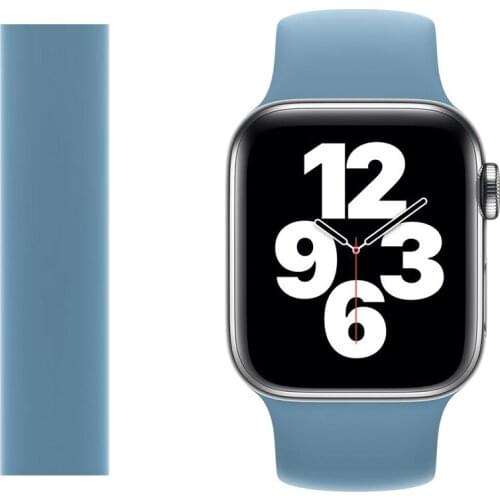 Solo Loop for Apple Watch Band 44mm 40mm iWatch Band 38mm 42mm Elastic belt Silicone bracelet Apple watch serie 6/5/4/3/SE Strap