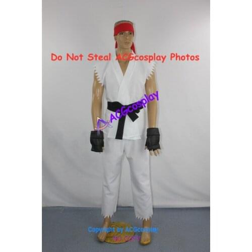 Ryu Adult Cosplay Costume include headgear and gloves acgcosplay costume
