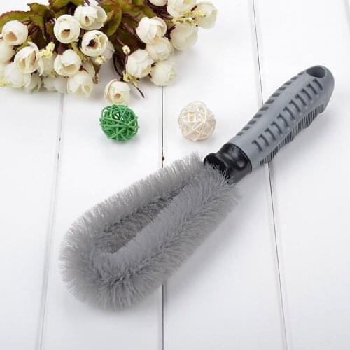 1PCS Car Cleaning Tire Brush FOR mercedes cla opel meriva renault clio volvo v60 bmw e61 x3 e83 mercedes w203 kia rio audi a6 c6