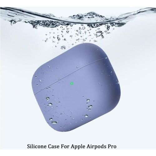 Silicone Case Protective Cover for Apple Airpods pro TWS Bluetooth Earphone soft Silicone Cover For Airpods Protective Cases