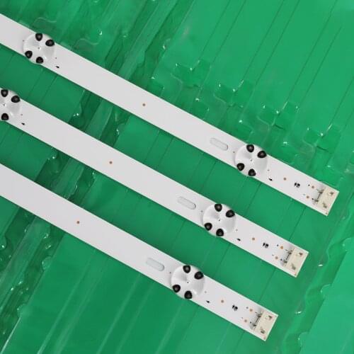 LED Backlight strip(3) for LG 43UJ635V 43UJ675V 43UK6300PLB 43UJ651V 43UJ634V 43UJ630V 43UJ561V 43UJ655V LC43490059A LC43490058A