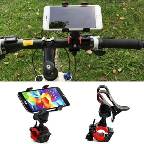 Universal Bicycle Phone Holder Smartphone Adjustable Motorcycle Phone GPS Stand Bracket YS-BUY