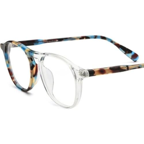 Vintage Upscale Acetate Optical Glasses Frames Men Women Fashion Computer Eyeglasses 50413