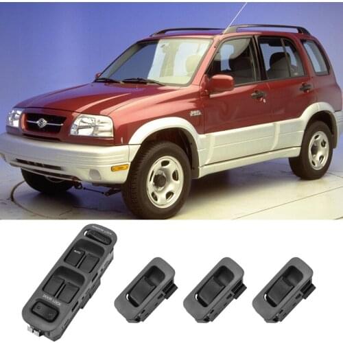 4Pcs 37990-65D10-T01 37995-75F00-T01 Power Window Switch y for Suzuki Grand Vitara XL-7