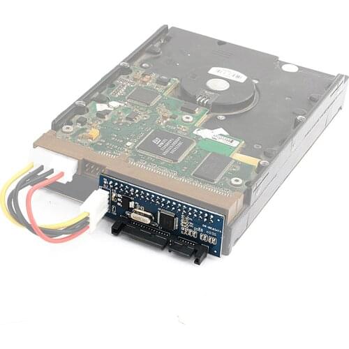 XT-XINTE 40 Pin IDE to SATA Connector 3.5 HDD IDE/PATA Hard Disk Adapter HardDrive Disk DVD Burner Converter with Data Cable