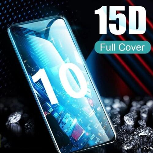 15D Curved Edge Tempered Screen Glass for Samsung Galaxy S8 S9 S10 PLus S10E Film for Samsung Note 8 9 S10 Full Protective Glass