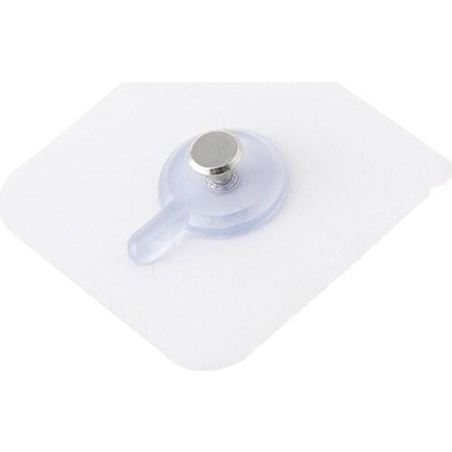 1/6/10 Pcs PVC Wall-mounted Nails Practical Transparent Strong Adhesive Screw Wall Nail Wall Poster Stick Wall Hook HFing