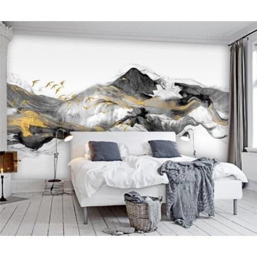 Custom 3d wall paper murals living room bedroom polygon mosaic tile wallpaper TV background wall home decor
