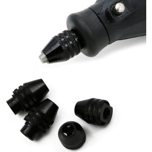 4 types Dremel Multi Drill Chuck Keyless For Rotary Tools 0.3-3.2mm Drill Bit Chucks Adapter Converter Universal Mini Chuck