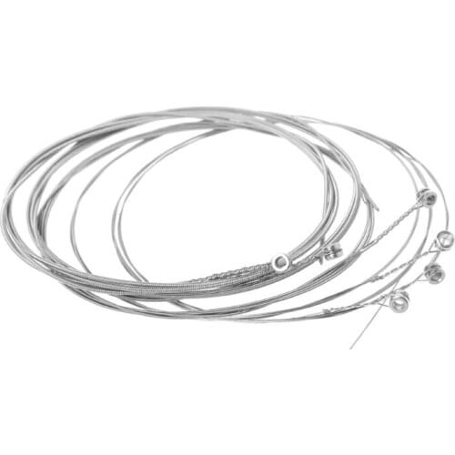 6pcs/set E101 Electric Guitar Strings Steel Core Nickel Alloy Wound (.010-.046) N0PC