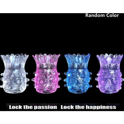 Pineapple Shape Dildo Penis Ring Sleeve With Tentacle Reusable Penis Sleeve Time Delay Male Sex Toys For Men Adult Product