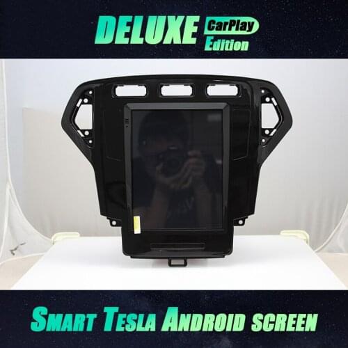Car GPS 2din Android 10 Multimedia Player For Ford Mondeo Mk4 2011 2012 2013 2014 2015Navigation Vertical Screen Tesla Style