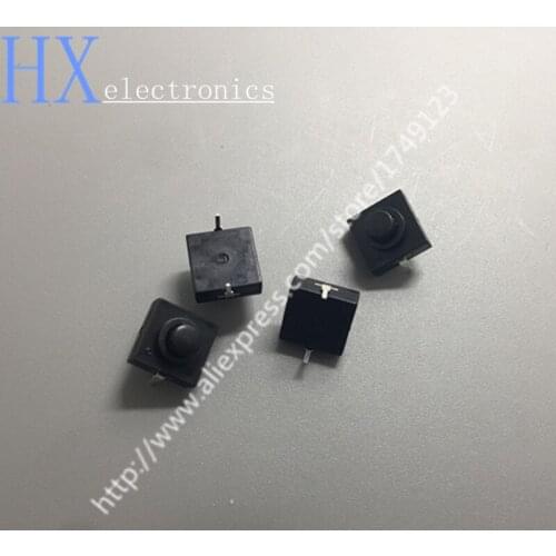 Free shipping 20PCS Ultra-Thin Flashlight Switch Button Switch 12 * 12 * 9.4mm 2 Foot DIP 2 Switch Self-Locking Switch