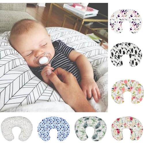 Floral Pillow Cases Nursing Newborn Baby Breastfeeding Pillow Cover Nursing Pillow Cover Slipcover Infant Baby Accessories