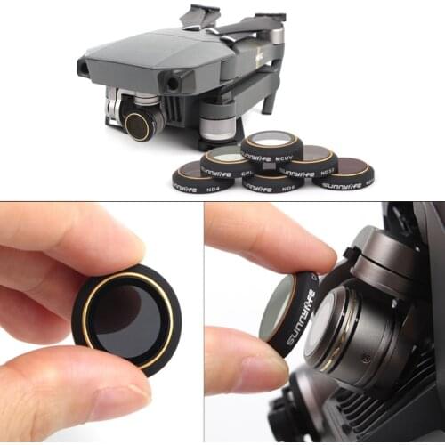 For DJI Mavic Pro Lens Filter Platinum Drone Camera Gimbal Lens Cover UV CPL ND 4 8 16 32 HD Optical Glass Filters Accessories
