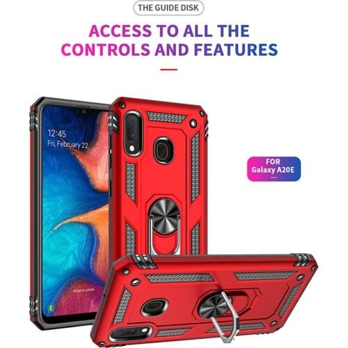 For Samsung Galaxy A20E Case 5.8 inch Magnet Car Ring Stand Holder Cover For Samsung a20e SM-A202F/DS Coque Capa Funda