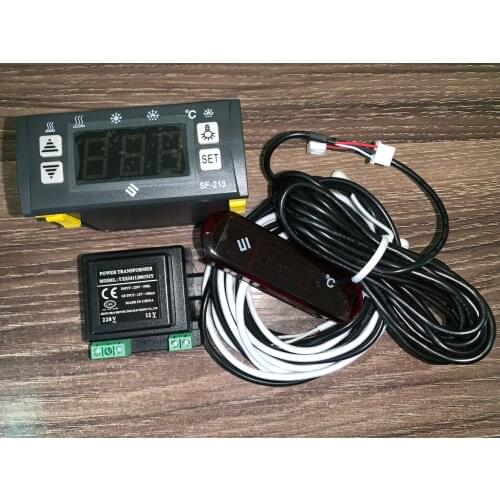 SF-213 Dual dual display table display cabinets controller thermostat temperature controller