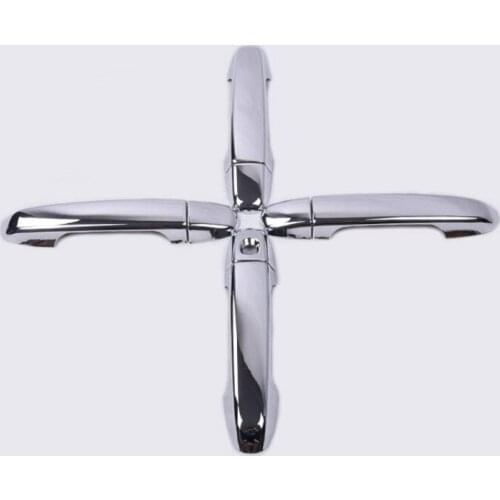 FUNDUOO For Toyota Camry 2012 - 2016 Toyota Auris 2013-2017 E180 HIGH QUALITY CHROME CAR DOOR HANDLE COVER TRIM MOLDING