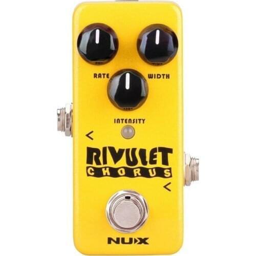 NUX NCH-2 RIVULET Chorus Guitar Effect Pedal Buffered/ True Bypass Supports USB Firmware Upgrade Guitar Accessories